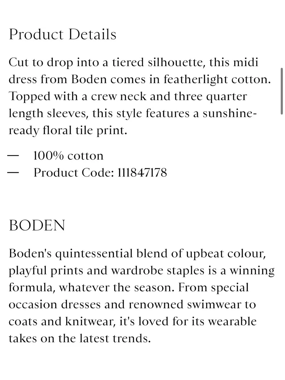 Boden alba mosaic